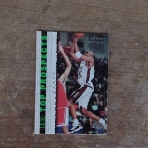 UD Top Prospects Rookie Basketball Card-Kobe Bryant